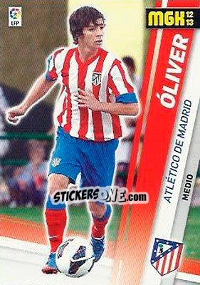 Sticker óliver Torres - Liga BBVA 2012-2013. Megacracks - Panini