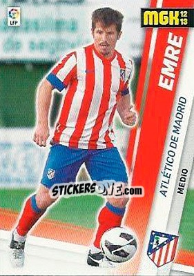 Cromo Emre Belözoğlu - Liga BBVA 2012-2013. Megacracks - Panini