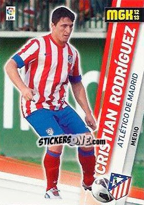 Figurina Cristian Rodríguez - Liga BBVA 2012-2013. Megacracks - Panini