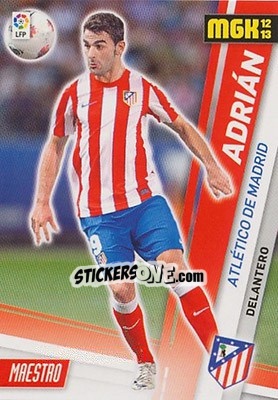 Sticker Adrián Lopez - Liga BBVA 2012-2013. Megacracks - Panini