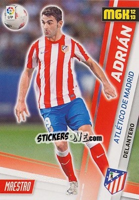 Figurina Adrián Lopez - Liga BBVA 2012-2013. Megacracks - Panini