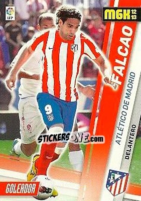 Figurina Falcao - Liga BBVA 2012-2013. Megacracks - Panini