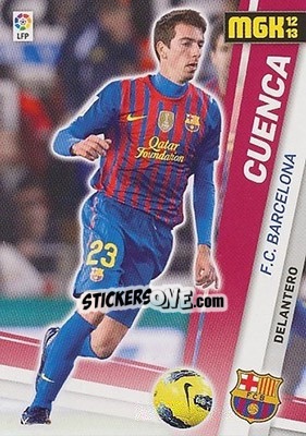 Figurina Cuenca - Liga BBVA 2012-2013. Megacracks - Panini