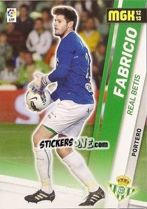 Sticker Fabricio - Liga BBVA 2012-2013. Megacracks n. 56 - Panini