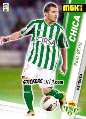 Sticker Chica - Liga BBVA 2012-2013. Megacracks n. 58 - Panini