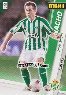 Cromo Nacho - Liga BBVA 2012-2013. Megacracks - Panini