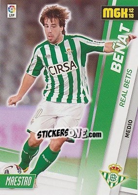 Figurina Beñat - Liga BBVA 2012-2013. Megacracks - Panini