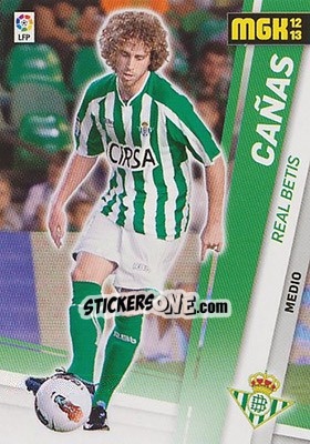 Sticker Cañas - Liga BBVA 2012-2013. Megacracks - Panini