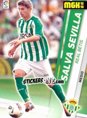 Cromo Salva Sevilla - Liga BBVA 2012-2013. Megacracks - Panini