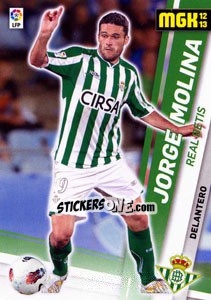 Figurina Jorge Molina - Liga BBVA 2012-2013. Megacracks - Panini