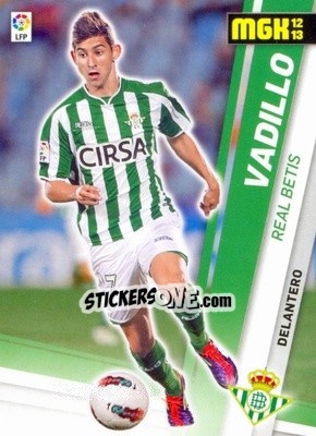 Sticker Vadillo - Liga BBVA 2012-2013. Megacracks n. 71bis - Panini