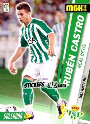 Cromo Rubén Castro - Liga BBVA 2012-2013. Megacracks - Panini
