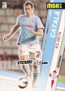 Cromo Catalá - Liga BBVA 2012-2013. Megacracks - Panini