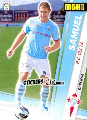 Sticker Samuel - Liga BBVA 2012-2013. Megacracks n. 78bis - Panini