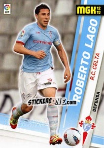 Sticker Roberto Lago - Liga BBVA 2012-2013. Megacracks n. 79 - Panini