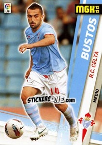 Cromo Bustos - Liga BBVA 2012-2013. Megacracks - Panini