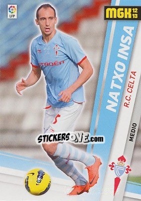 Sticker Natxo Insa - Liga BBVA 2012-2013. Megacracks n. 84 - Panini