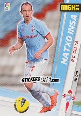 Sticker Natxo Insa - Liga BBVA 2012-2013. Megacracks - Panini