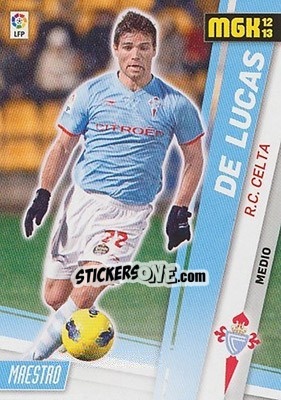 Sticker De Lucas - Liga BBVA 2012-2013. Megacracks n. 85 - Panini
