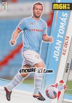 Sticker Joan Tomás - Liga BBVA 2012-2013. Megacracks - Panini