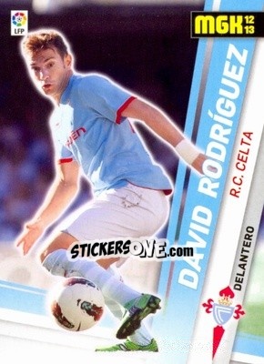 Sticker David Rodríguez - Liga BBVA 2012-2013. Megacracks n. 88 - Panini