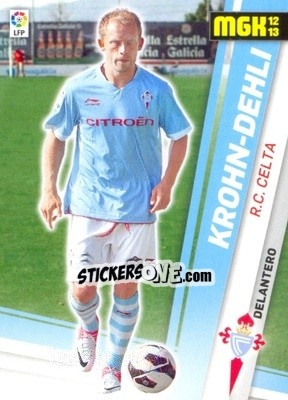 Sticker Krohn-Dehli - Liga BBVA 2012-2013. Megacracks n. 88bis - Panini
