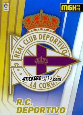 Sticker Escudo - Liga BBVA 2012-2013. Megacracks - Panini