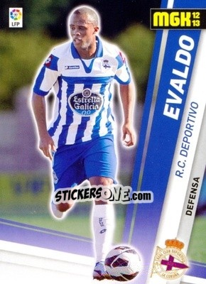 Cromo Evaldo - Liga BBVA 2012-2013. Megacracks - Panini