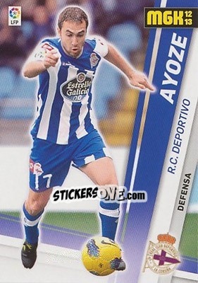 Sticker Ayoze - Liga BBVA 2012-2013. Megacracks n. 98 - Panini