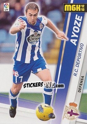 Figurina Ayoze - Liga BBVA 2012-2013. Megacracks - Panini