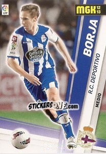 Cromo Borja - Liga BBVA 2012-2013. Megacracks - Panini