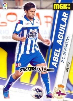 Sticker Abel Aguilar - Liga BBVA 2012-2013. Megacracks - Panini