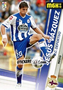 Cromo Jesús Vázquez - Liga BBVA 2012-2013. Megacracks n. 103 - Panini