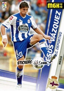 Figurina Jesús Vázquez - Liga BBVA 2012-2013. Megacracks - Panini