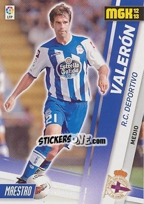 Sticker Valerón - Liga BBVA 2012-2013. Megacracks - Panini