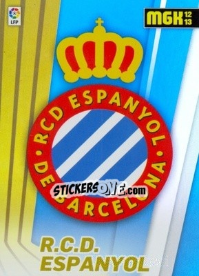 Figurina Escudo - Liga BBVA 2012-2013. Megacracks - Panini