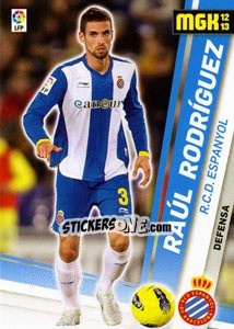 Figurina Raúl Rodriguez - Liga BBVA 2012-2013. Megacracks - Panini