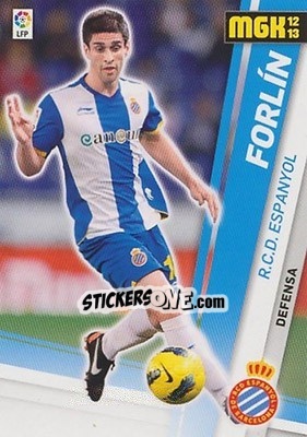 Figurina Forlín - Liga BBVA 2012-2013. Megacracks - Panini