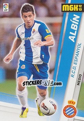 Sticker Albín - Liga BBVA 2012-2013. Megacracks n. 120 - Panini