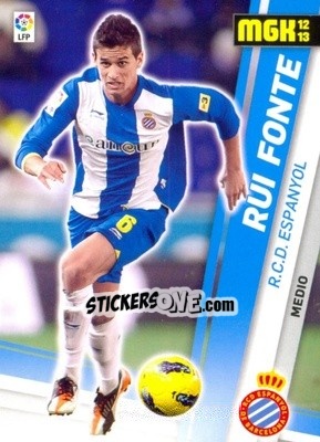 Figurina Rui Fonte - Liga BBVA 2012-2013. Megacracks - Panini