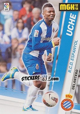 Sticker Uche - Liga BBVA 2012-2013. Megacracks n. 124 - Panini