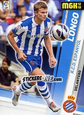 Sticker Longo - Liga BBVA 2012-2013. Megacracks n. 124bis - Panini