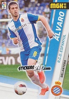 Sticker Álvaro - Liga BBVA 2012-2013. Megacracks n. 125 - Panini