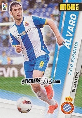 Figurina Álvaro - Liga BBVA 2012-2013. Megacracks - Panini