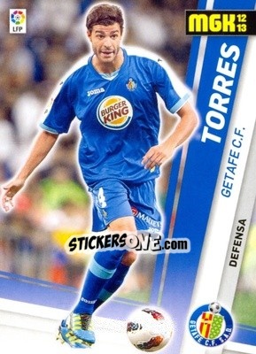 Sticker Torres - Liga BBVA 2012-2013. Megacracks n. 130 - Panini