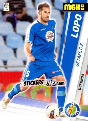 Sticker Lopo - Liga BBVA 2012-2013. Megacracks n. 131 - Panini