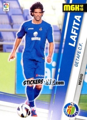 Figurina Lafita - Liga BBVA 2012-2013. Megacracks - Panini