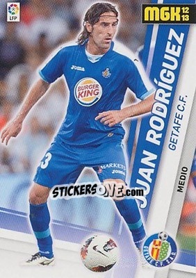 Sticker Juan Rodriguez - Liga BBVA 2012-2013. Megacracks n. 138 - Panini