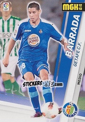 Sticker Barrada - Liga BBVA 2012-2013. Megacracks - Panini