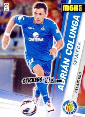 Sticker Adrián Colunga - Liga BBVA 2012-2013. Megacracks n. 144bis - Panini